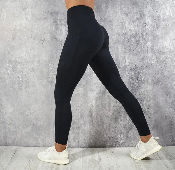Leggings push up con bolsillo para gym