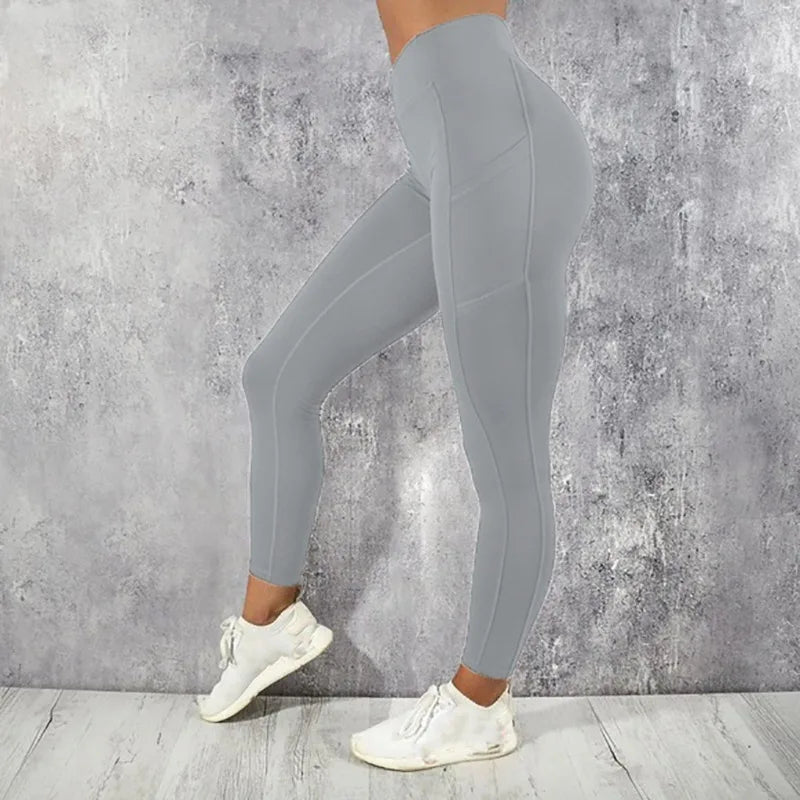 Leggings push up con bolsillo para gym